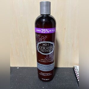 Hask Keratin Protein Sulfate Free Smoothing Conditioner Softens & Renews 12 Oz